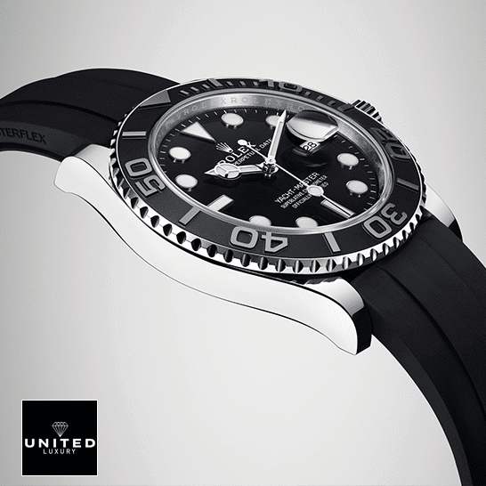 Rolex Yacht-Master 226659 White Gold Automatic Rubber Black Dial Replica 3 Rolex Yacht-Master 226659 Black Dial Replica