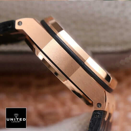 AP Leather Strap Replica 4 ap-leather-strap-gold-left