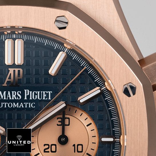 Royal Oak Blue Replica 6 Audemars Piguet Royal Oak Grande Blue Dial Replica close analog view