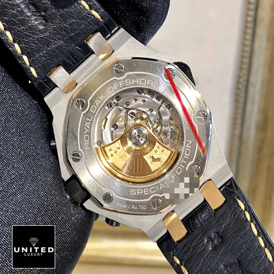 Audemars Piguet 3126 Replica 4 Audemars Piguet Royal Oak Offshore Replica upside view