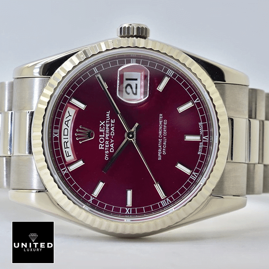 Rolex Day-Date 36 White Gold 118239-0304 Replica 3 Rolex Day-Date 36 White Gold 118239-0304 Replica