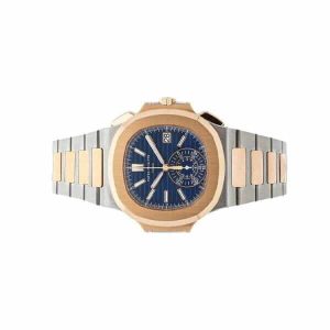 patek-philippe-nautilus-chronograph-5980-1ar-steel-and-rose-gold-blue-dial-1-600x600