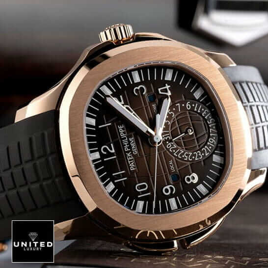 Patek Travel Time Replica 6 Patek Philippe Geneve Travel Time Brown Dial Replica side view
