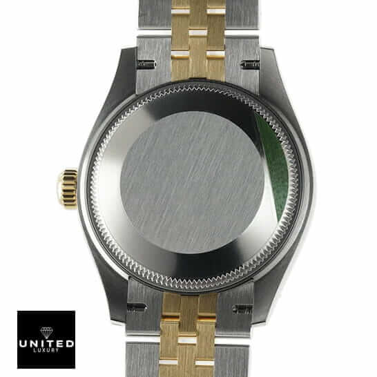 Datejust Green Jubilee Replica 3 Rolex 278273 Stainless Steel Case Jubilee Bracelet Replica white background