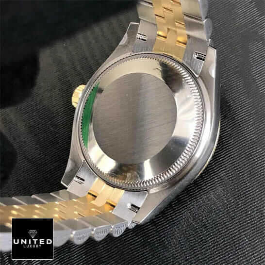 Rolex 279383RBR Replica 5 Rolex Datejust Stainless Steel Jubilee Bracelet Replica on fabric