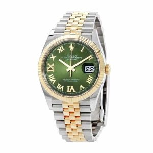rolex-datejust-126283rbr-yellow-gold-steel-green-dial-replica-600x600