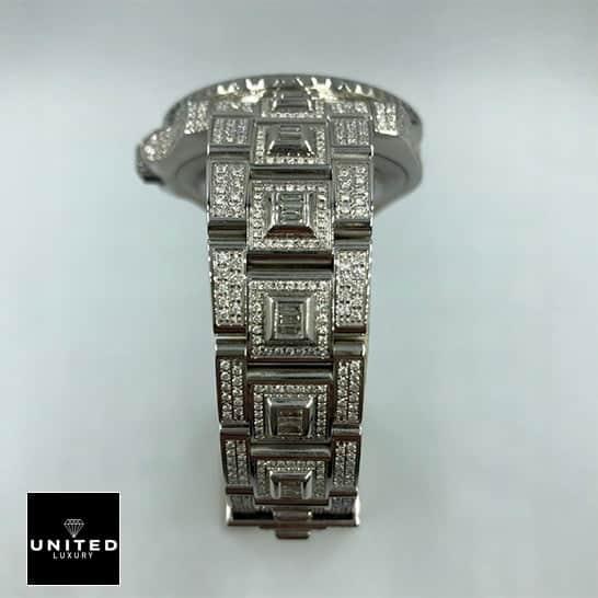 Rolex Full Diamond Replica 3 Rolex GMT-Master II Custom Diamond Set Bracelet 116710LN Replica