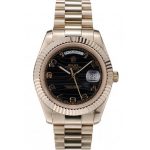 Superclone Rolex Day-Date 41mm Black Dial 41998