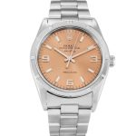 Replica Rolex Air-King 34mm Salmon Dial 14010M