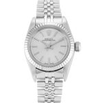 Replica Rolex Oyster Perpetual Lady 24mm Silver Dial 67194