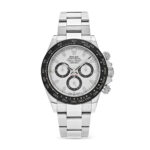 Daytona 116500 LN Ceramic PANDA White Steel 40mm BOX Movement 4130