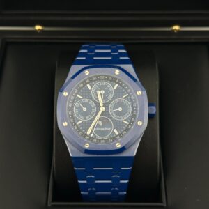Audemars Piguet Royal Oak Perpetual Calendar 26579CS.OO.1225CS.01 Blue Ceramic Blue Dial