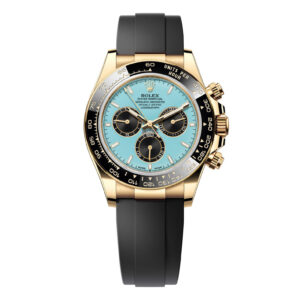 Daytona Yellow Gold Daytona Tiffany Dial on Oysterflex New 2025 Release Reference 126518