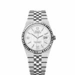 Land-Dweller 36 Oystersteel and white gold