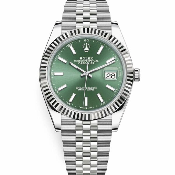 Rolex Datejust II Mint Green 126334 First Class Timepieces