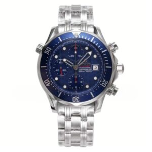 Diver 300M Seamaster Steel Chronograph Watch
