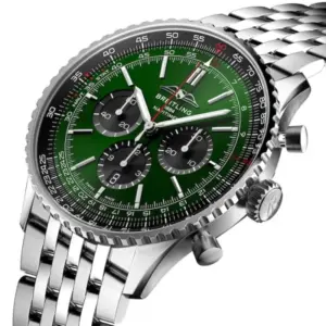 Breitling Navitimer Men Automatic Green Stainless Steel Watch AB013724 (3)