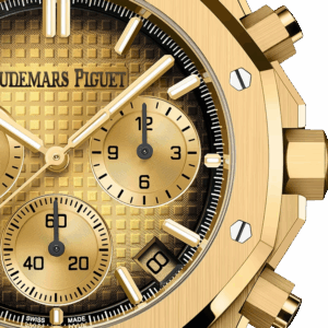 Close-up of the dial
