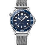 OMEGA Seamaster Diver 300M 42 mm, steel on steel James Bond 60th anniversary