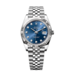 Rolex Datejust 41 Bright Blue Diamond Dial, Steel & White Gold, 126334