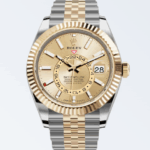 Rolex Sky-Dweller Jubilee Steel Yellow Gold Dial
