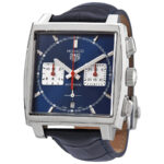 Monaco Chronograph Automatic Blue Sunray Dial Men's Watch
