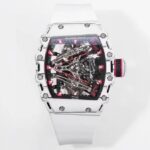 Richard Mille Men's Collection RM38-02 Pink Theme Skeleton Tourbillon Watch
