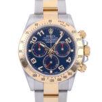 Rolex Daytona Series Men's Gold Automatic Watch with Blue Dial 116503 Blue 40mm