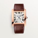 W5330001 Tank MC | Large model, automatic movement, rose gold, leather