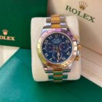 Rolex Daytona Series Men's Gold Automatic Watch with Blue Dial 116503 Blue 40mm