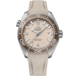 Omega Seamaster Planet Ocean 600M Co-Axial 43.5 Master Chronometer 43.5mm Steel Linen Dial Rubber Strap