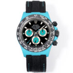 Rolex Cosmograph Daytona DiW Carbon Tiffany Panda Dial 4130