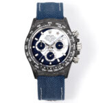 Rolex Cosmograph Daytona DiW Carbon Blue Panda Dial 4130
